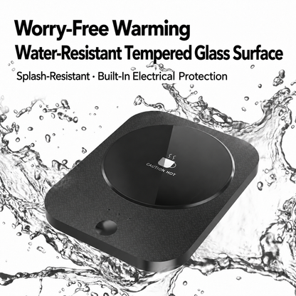 2-in-1 Heated Coffee Mug & Wireless Phone Charger, Constant Temperature Mug Warmer Set