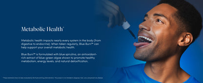 Blue Burn Herbal Supplement Liquid Drops Duo